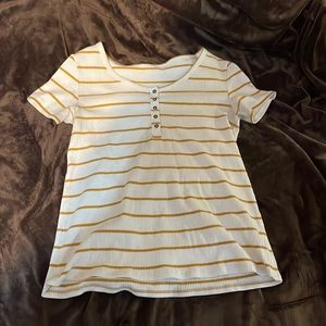 american eagle striped shirt